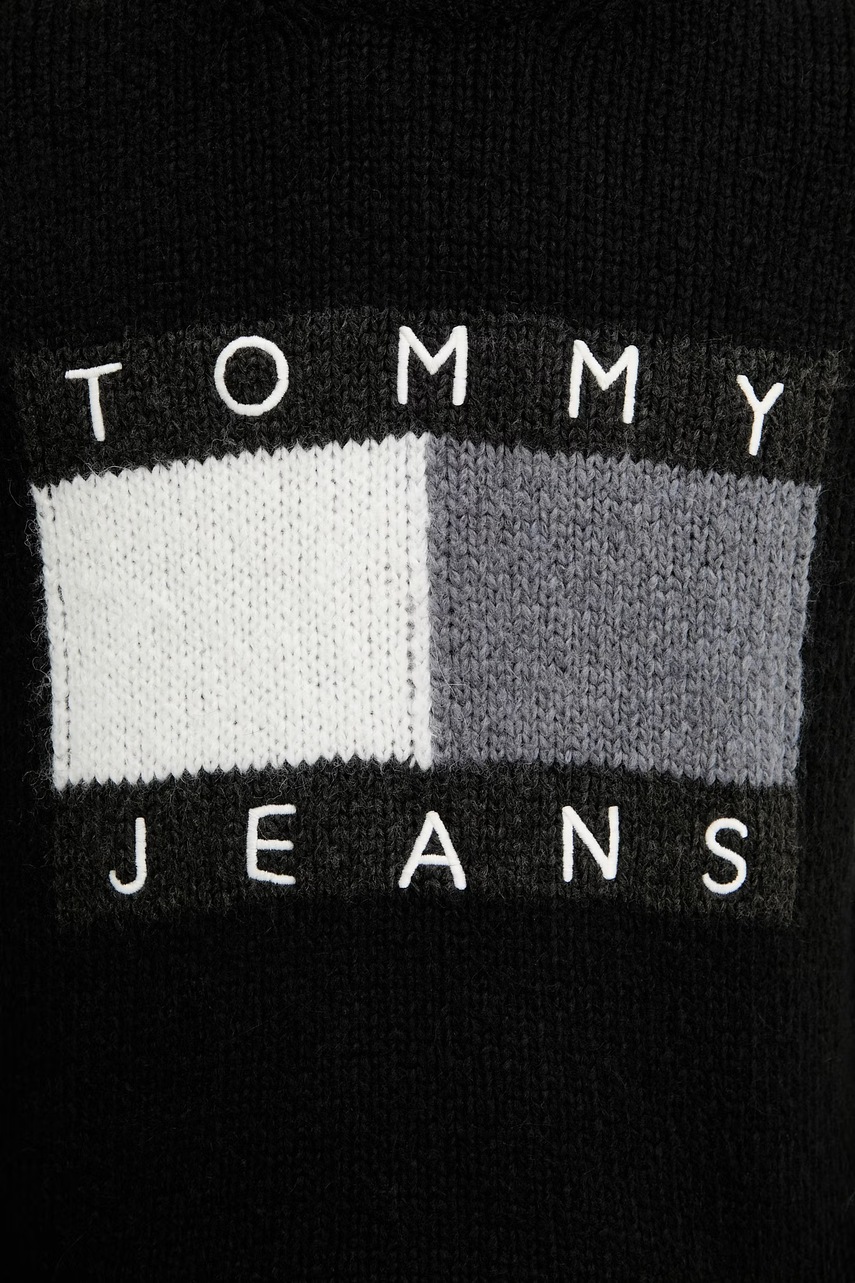 Sveter s prídavkom alpaky Tommy Jeans