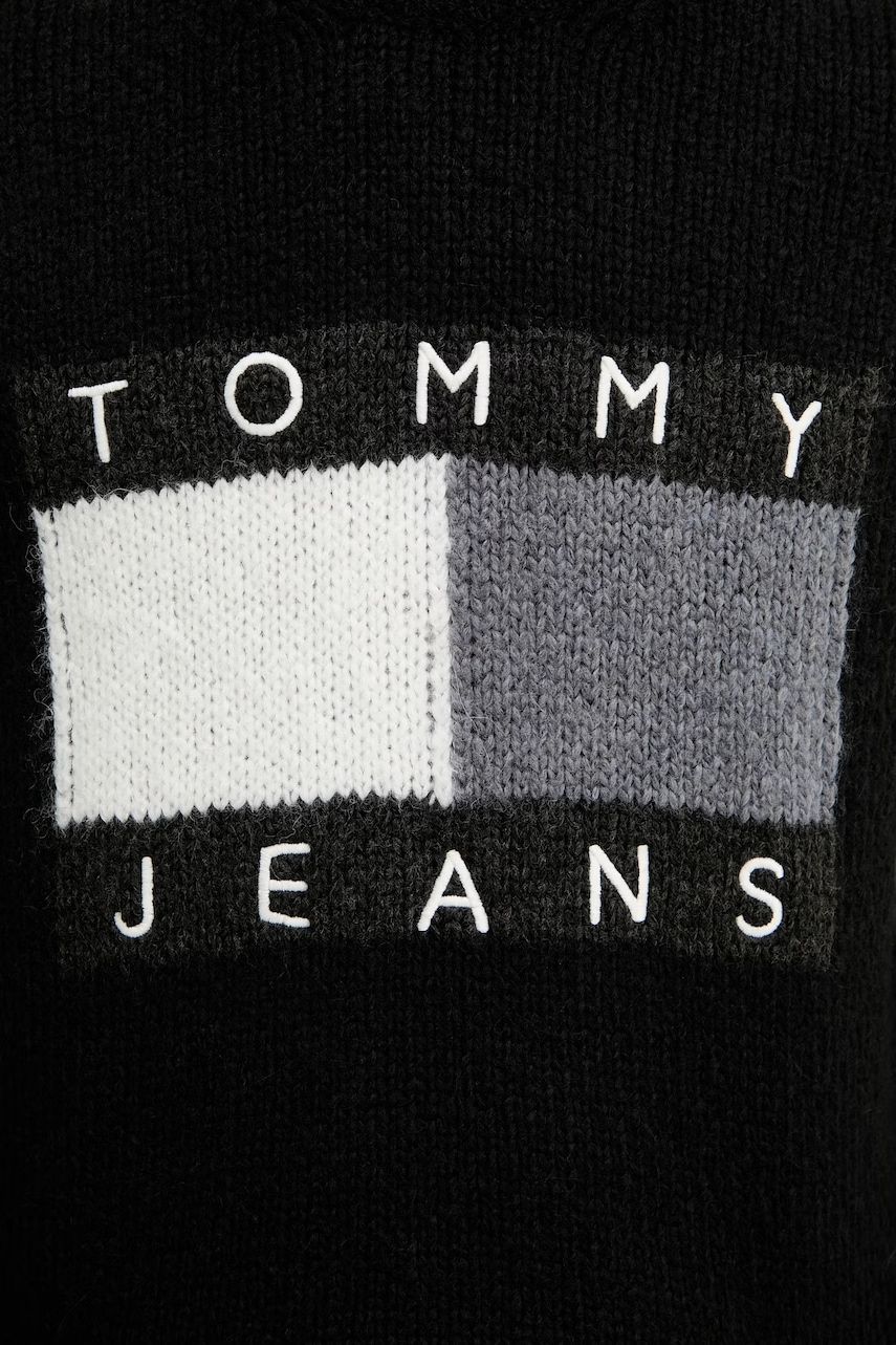 Sveter s prídavkom alpaky Tommy Jeans