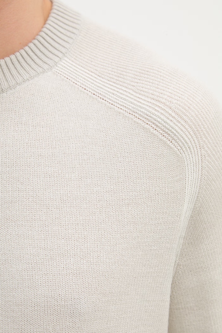 Svetr s příměsí vlny BOSS Orange Akajer (obrázek 5)