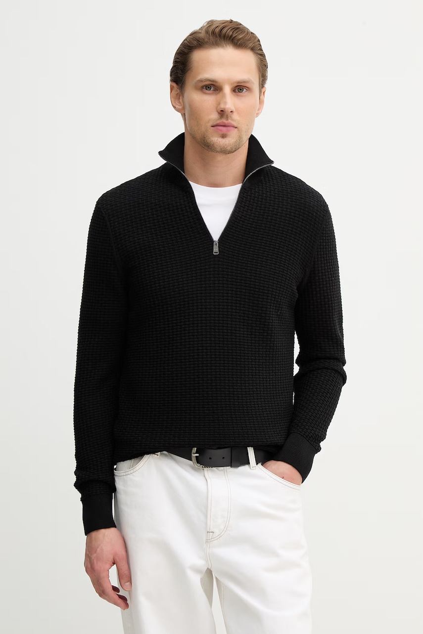 BOSS pulover de bumbac H-Ulicio