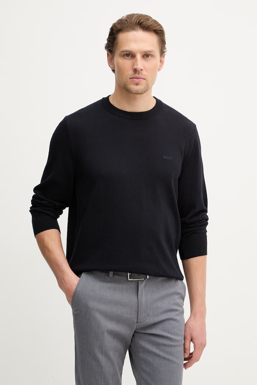 BOSS pulover de bumbac Upacas-L