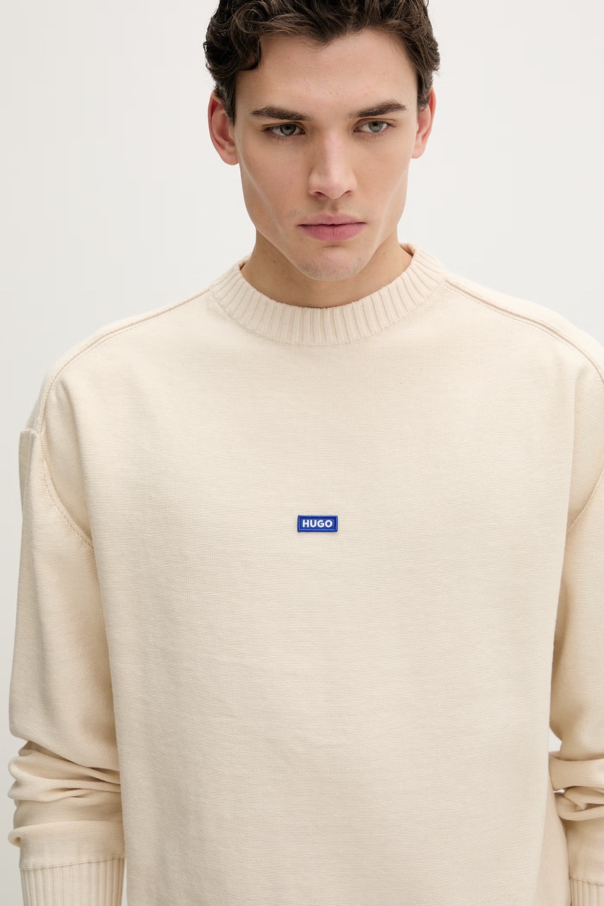 Bavlněný svetr Hugo Blue San Casey-C1 (obrázek 4)