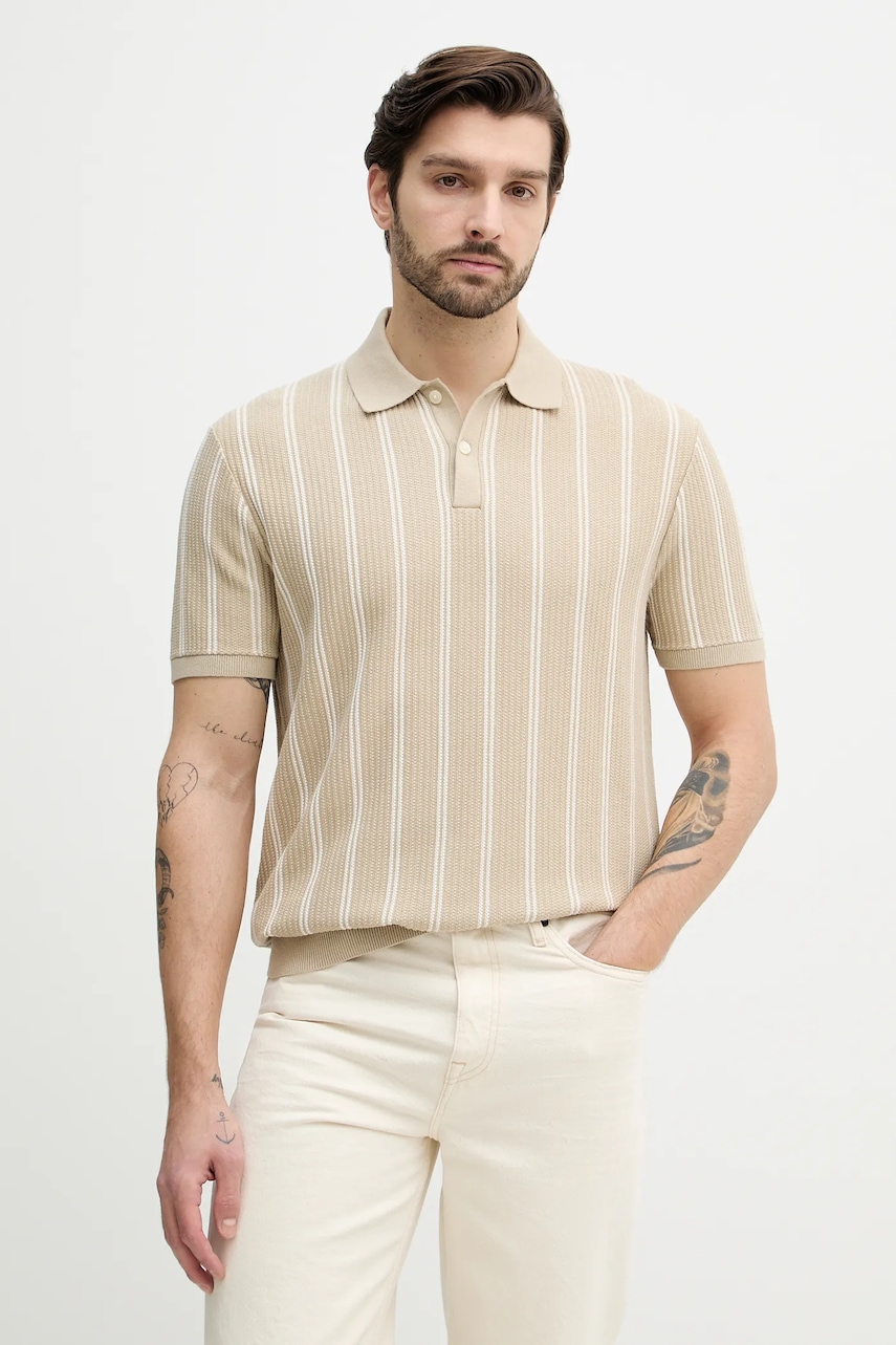 Βαμβακερό μπλουζάκι πόλο Tommy Hilfiger