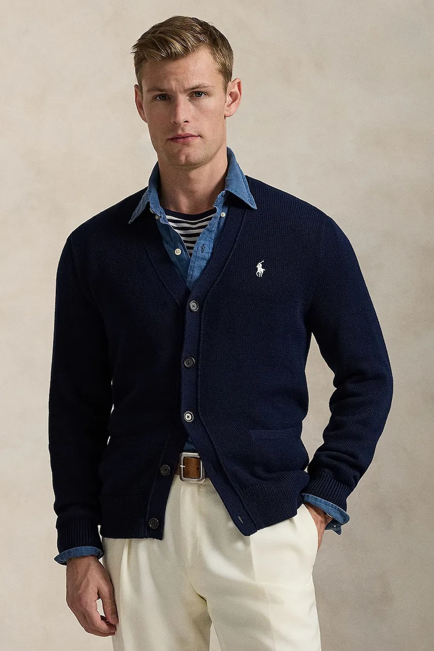 Βαμβακερή ζακέτα Polo Ralph Lauren