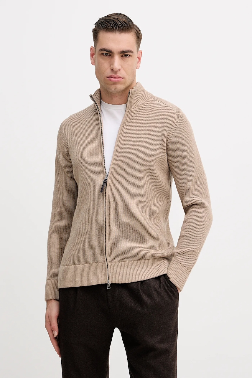 Hackett London cardigan din amestec de lână