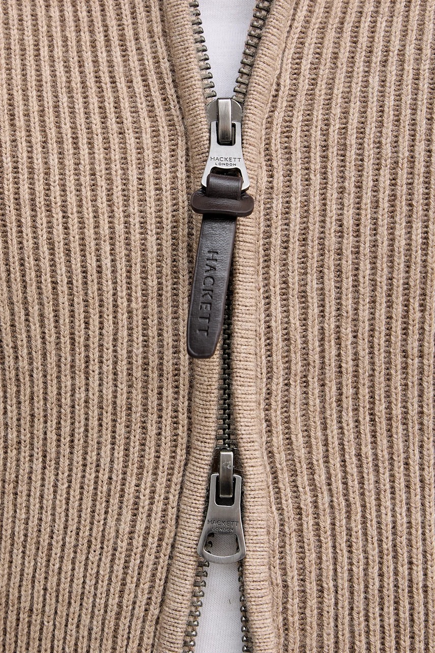 Kardigan s příměsí vlny Hackett London (obrázek 5)
