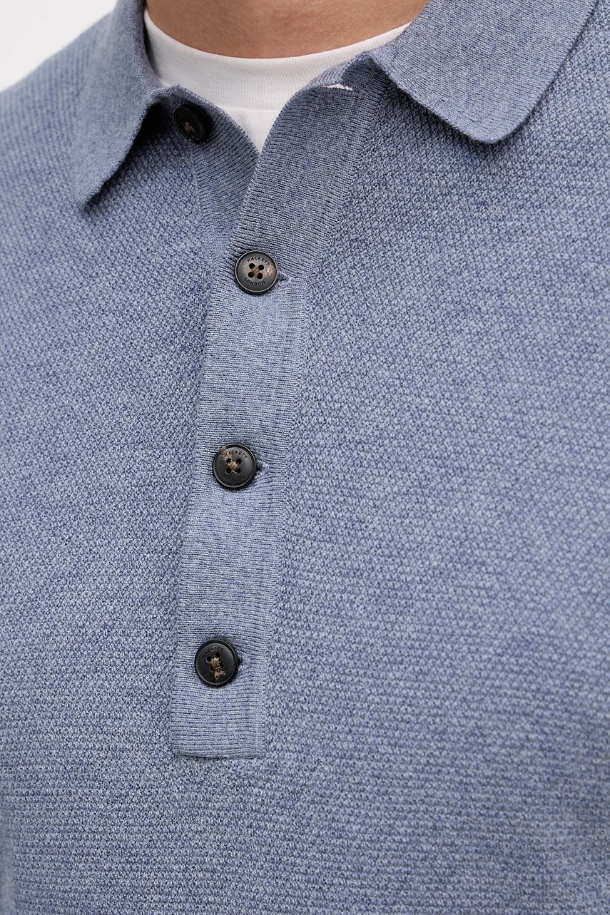 Svetr s příměsí vlny Hackett London (obrázek 5)