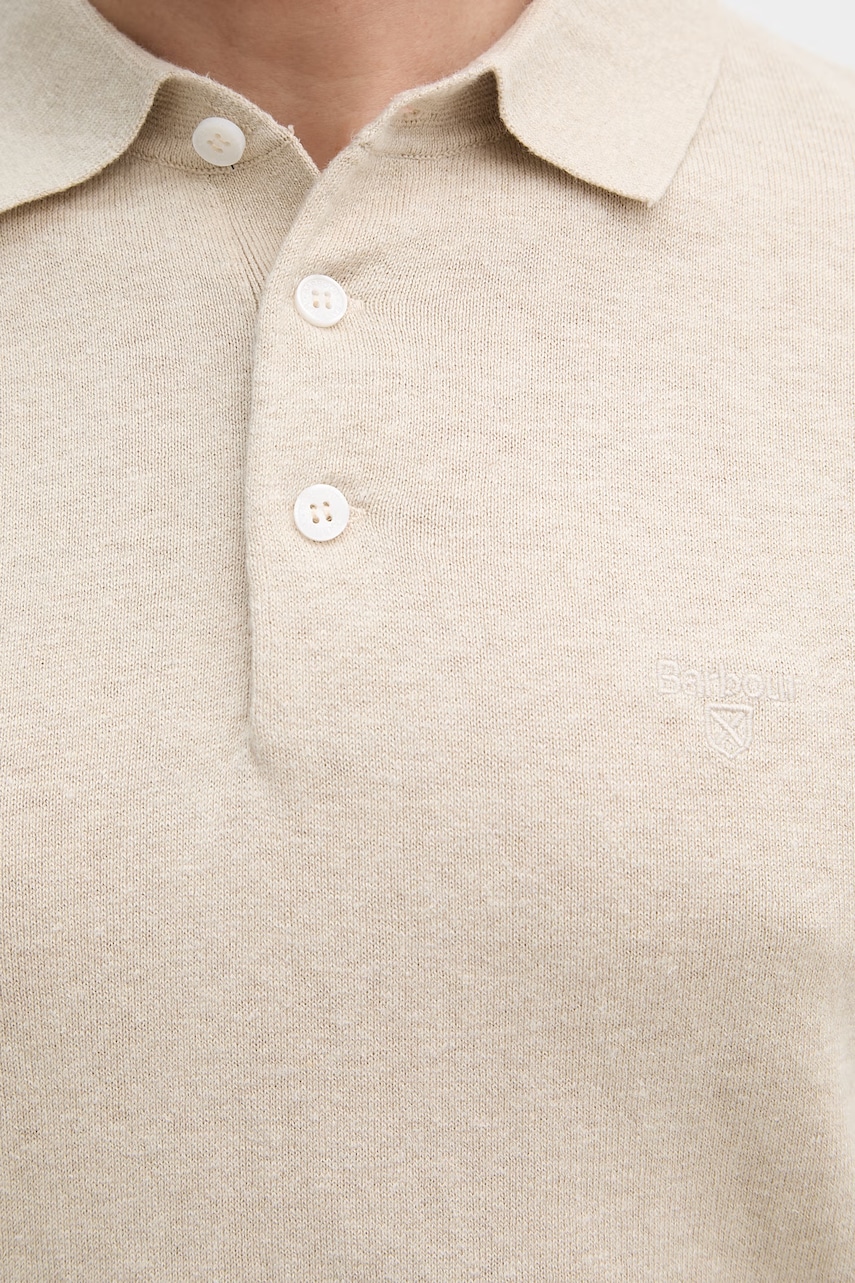 Polo tričko s pridaným ľanom Barbour Muston
