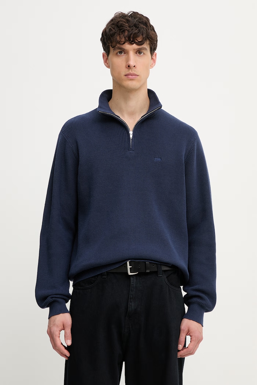 Levně Bavlněný svetr Levi's LIGHTWEIGHT HM QUARTER ZIP