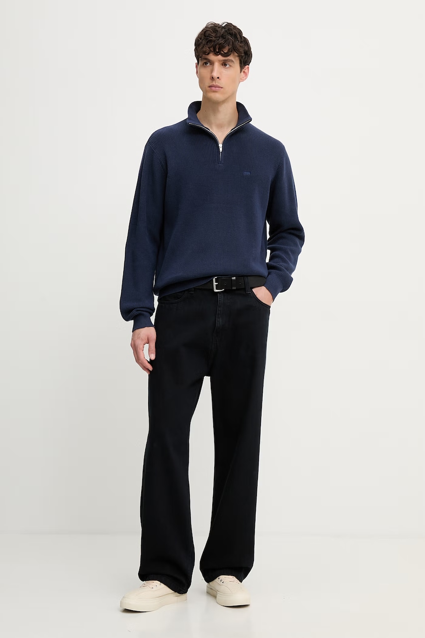 Bavlnený sveter Levi's LIGHTWEIGHT HM QUARTER ZIP