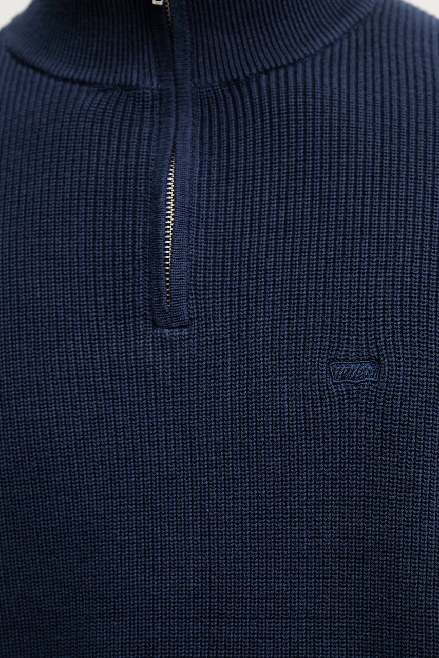 Bavlnený sveter Levi's LIGHTWEIGHT HM QUARTER ZIP