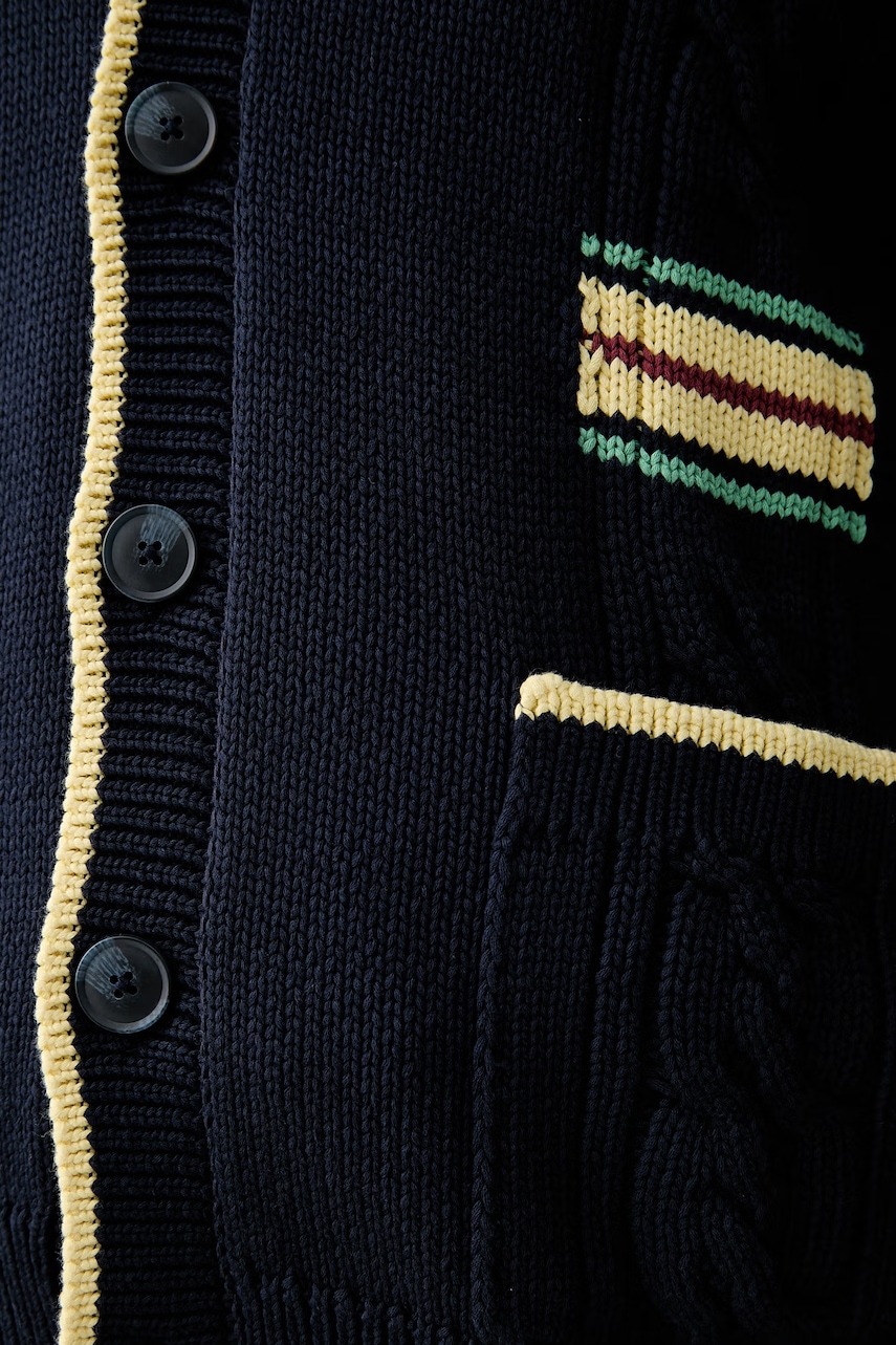 United Colors of Benetton kardigán pánsky s bavlnou