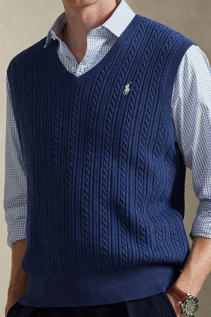 Bavlnená vesta Polo Ralph Lauren