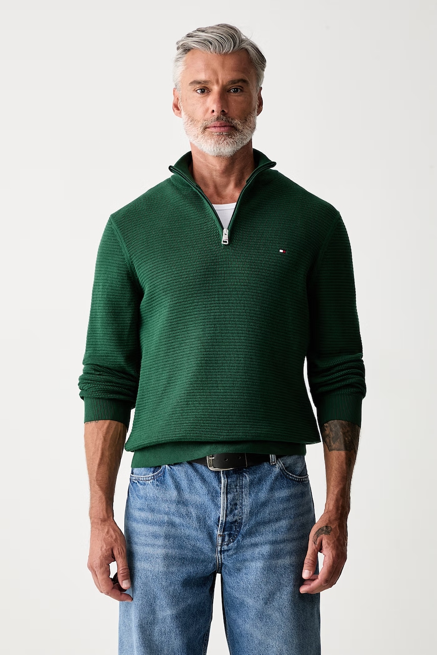 Tommy Hilfiger pulover pentru bărbați din bumbac