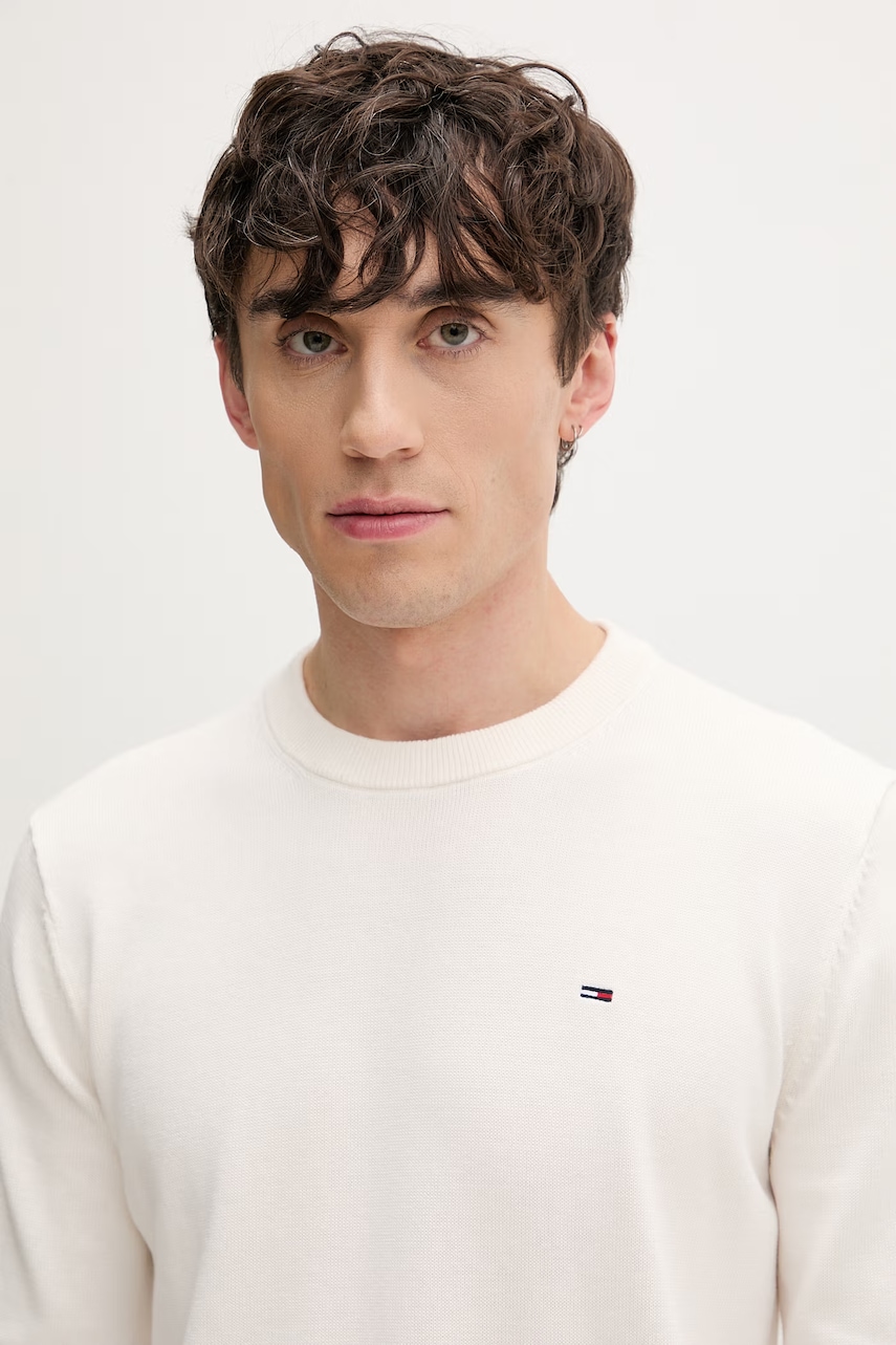 Tommy Jeans sveter pánsky bavlnený