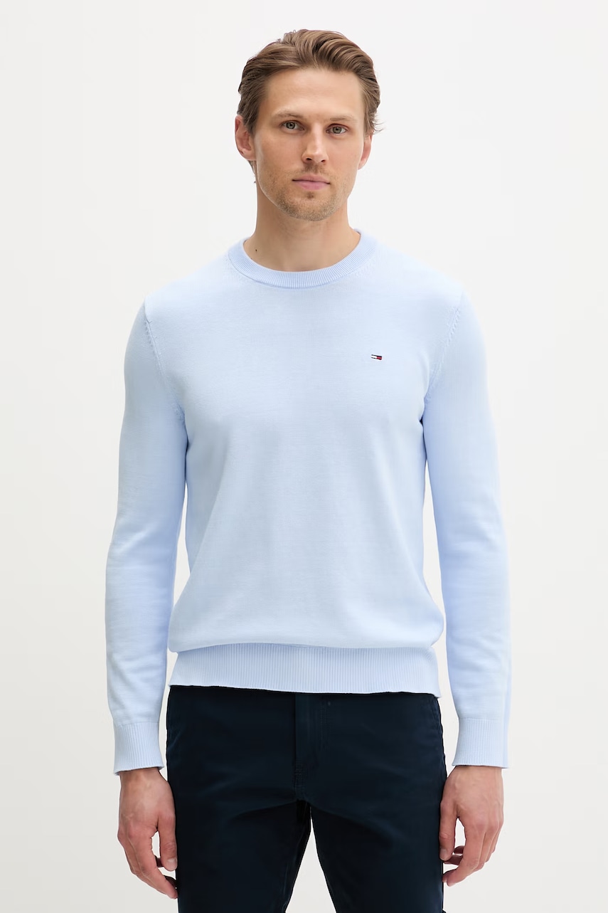 Tommy Jeans pulover pentru bărbați, din bumbac