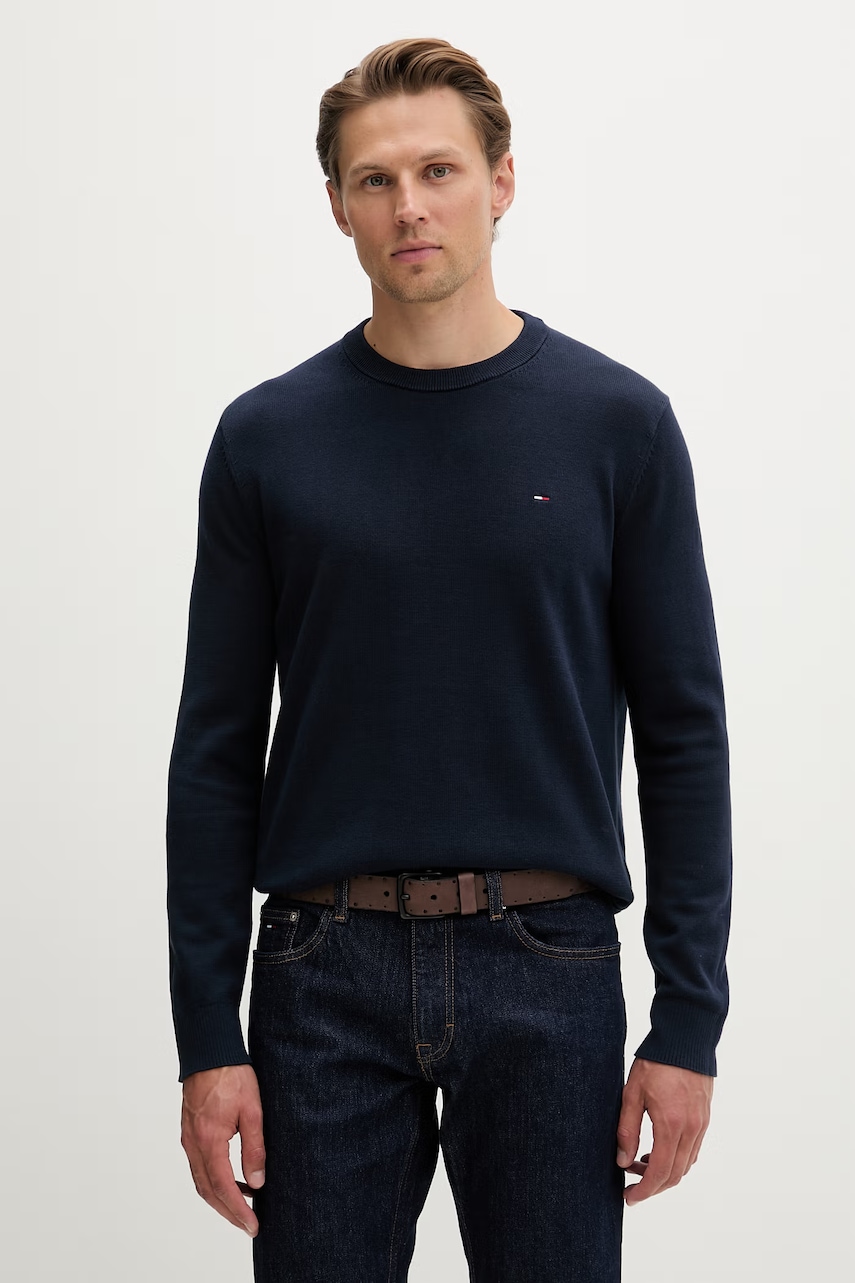 Tommy Jeans pulover pentru bărbați, din bumbac