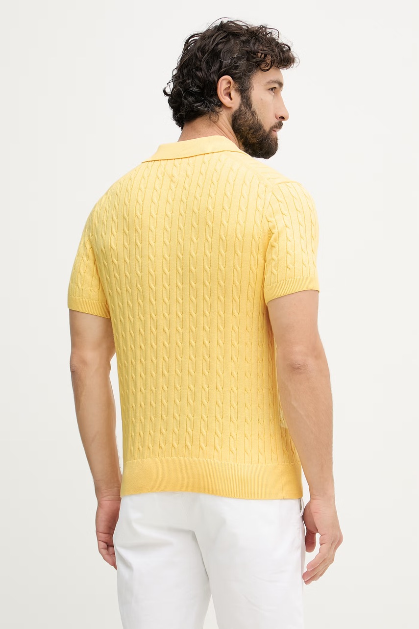 Tommy Hilfiger úpletové polo tričko pánske bavlnené