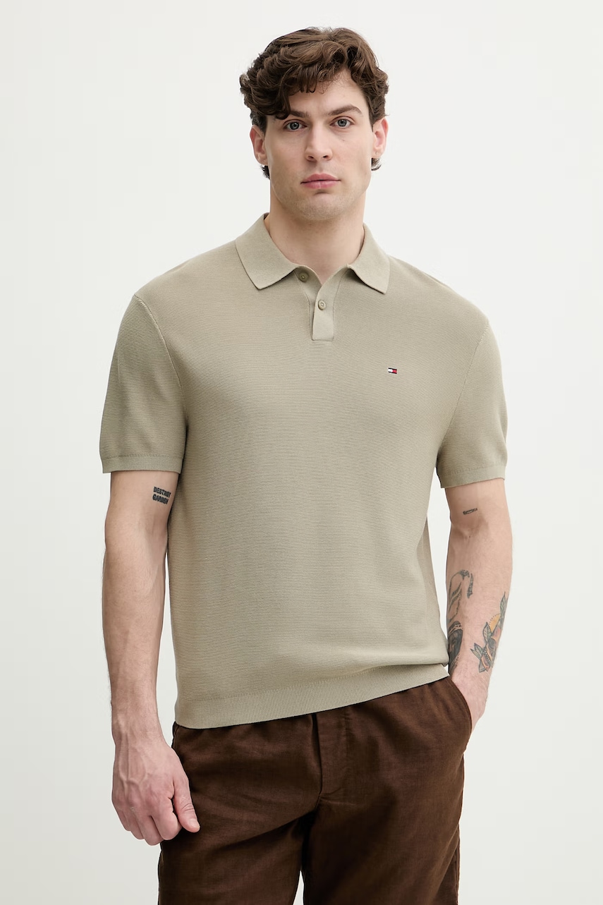Tommy Hilfiger polo swetrowe męskie bawełniane