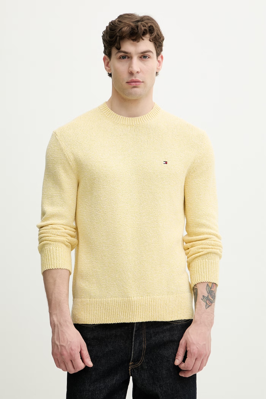 Tommy Hilfiger pulover pentru bărbați, din bumbac
