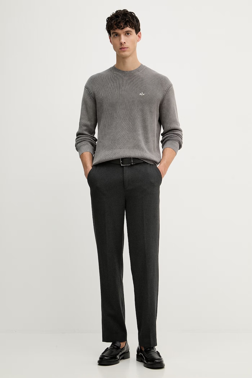 Armani Exchange sveter pánsky bavlnený