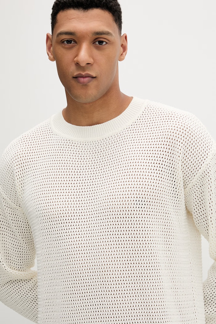 Bavlněný svetr Hugo Blue Sanjou (obrázek 4)