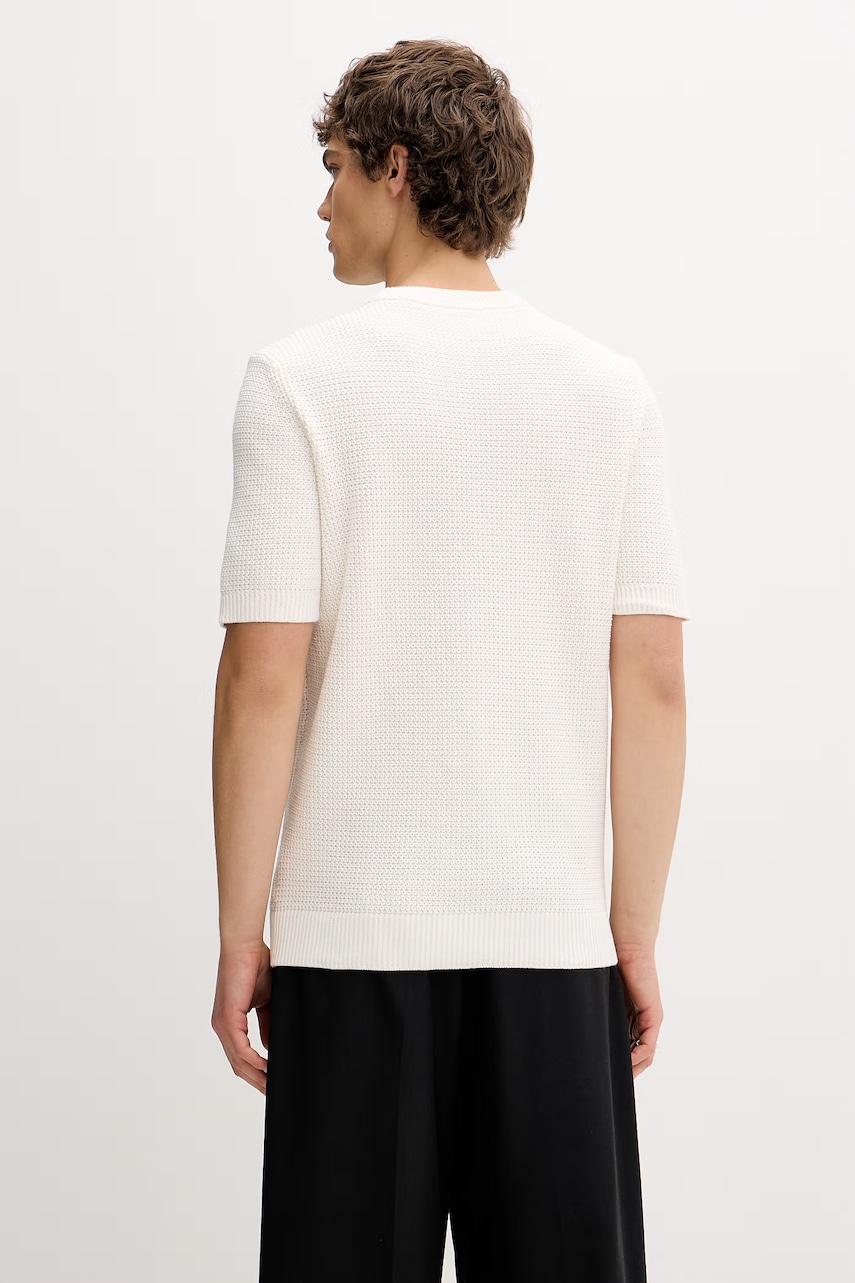 HUGO svetr pánský bavlněný Saffon (obrázek 3)