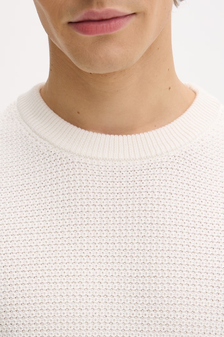 HUGO svetr pánský bavlněný Saffon (obrázek 5)