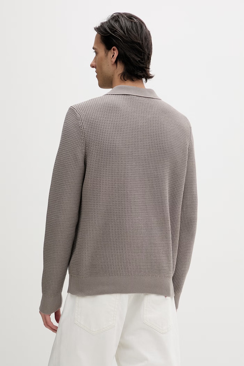 Bavlněný svetr HUGO Saffowl (obrázek 3)