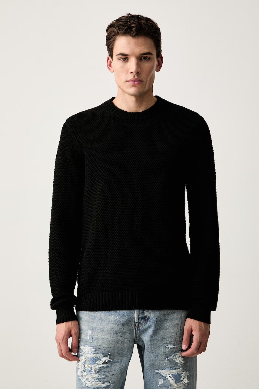 G-Star sweter męski bawełniany Honey comb structure r