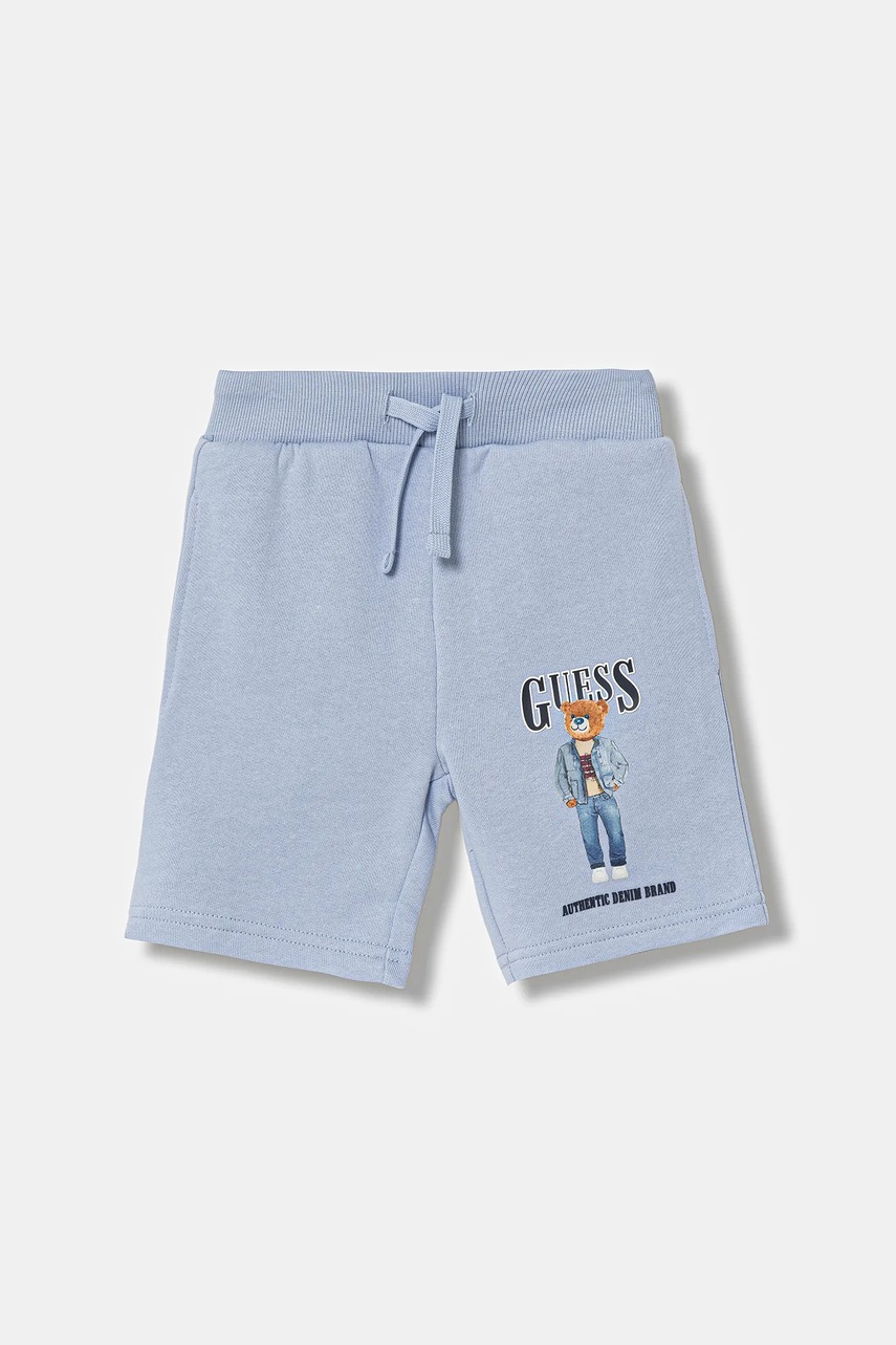 Guess pantaloni scurți din bumbac pentru copii