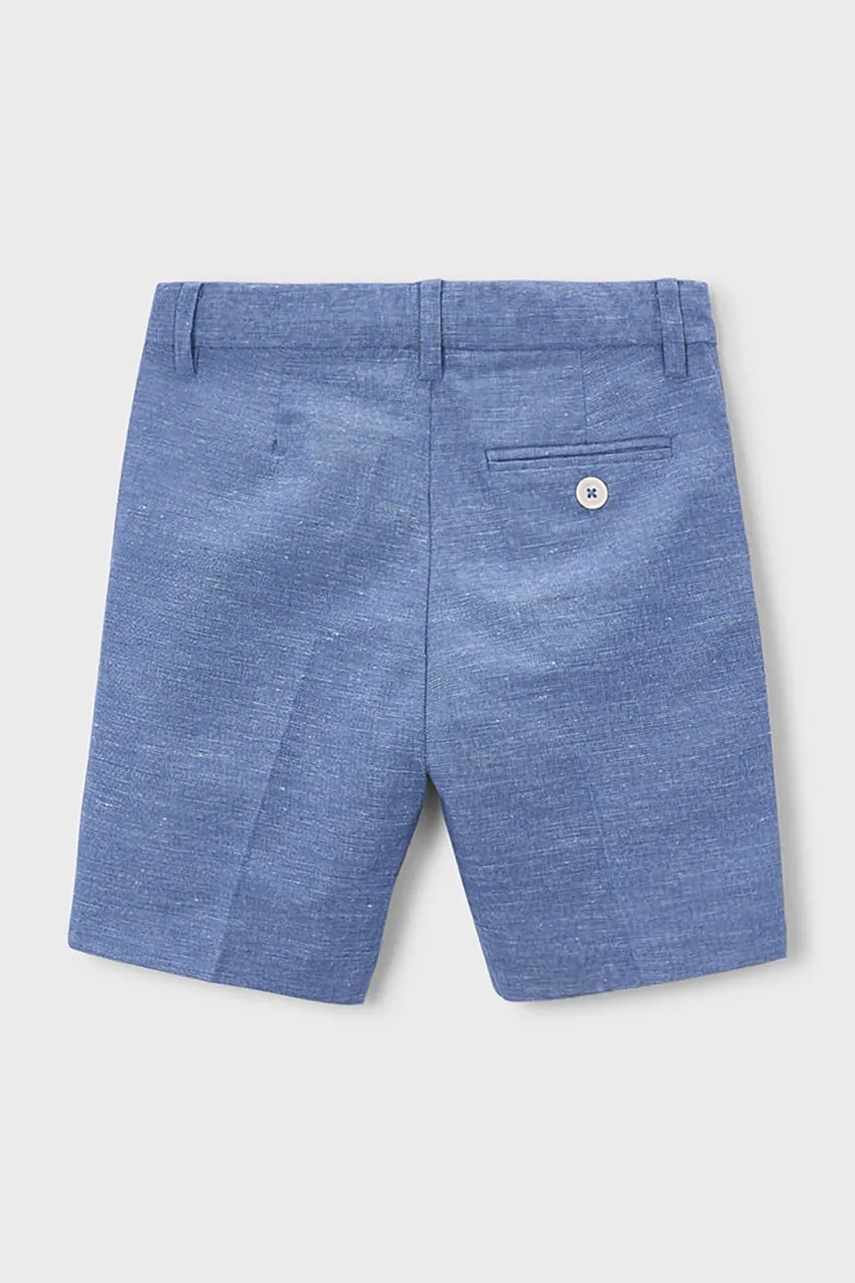 Dětské šortky s příměsí lnu Mayoral