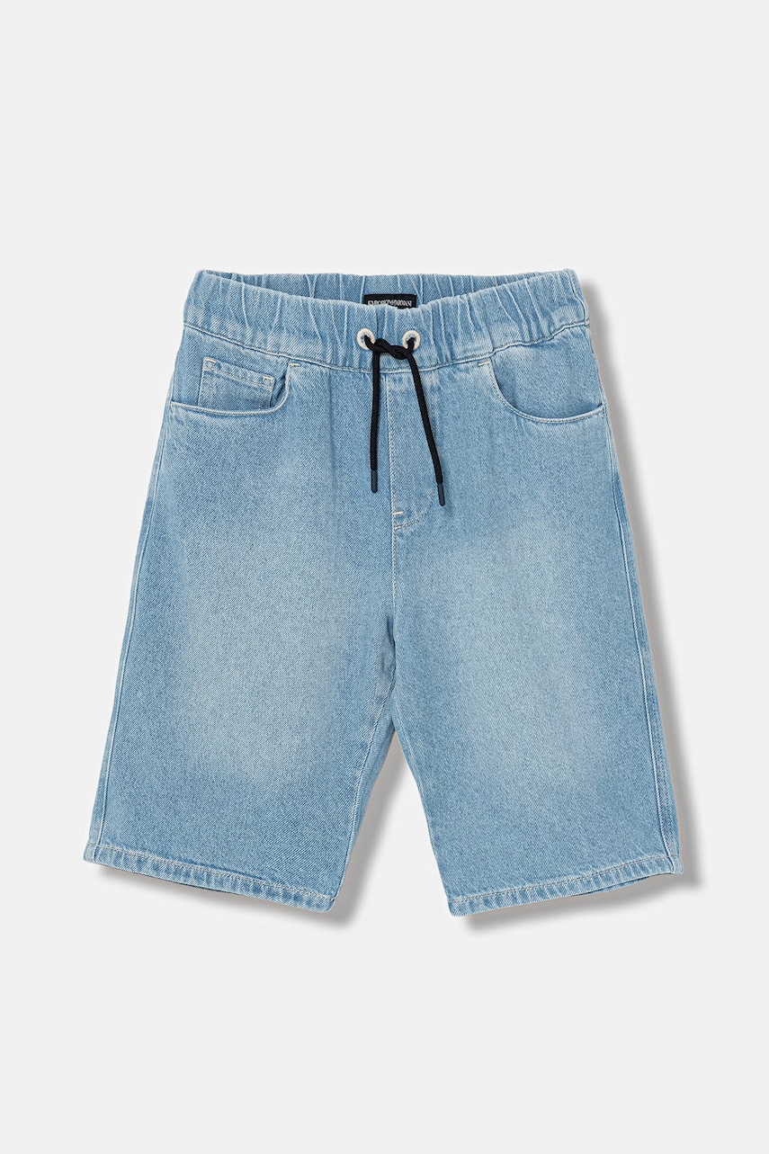 Emporio Armani pantaloni scurți din denim pentru copii