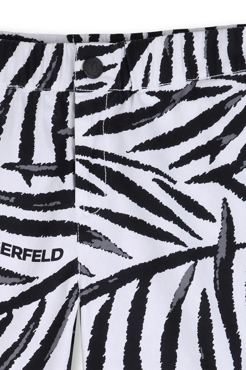 Karl Lagerfeld bermudy detské bavlnené