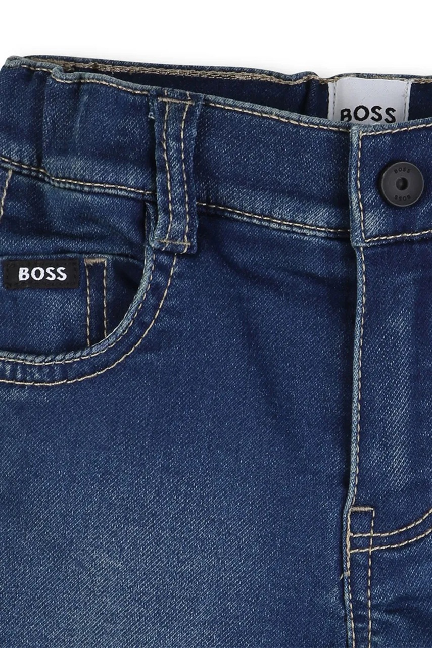 Detské džínsové šortky BOSS