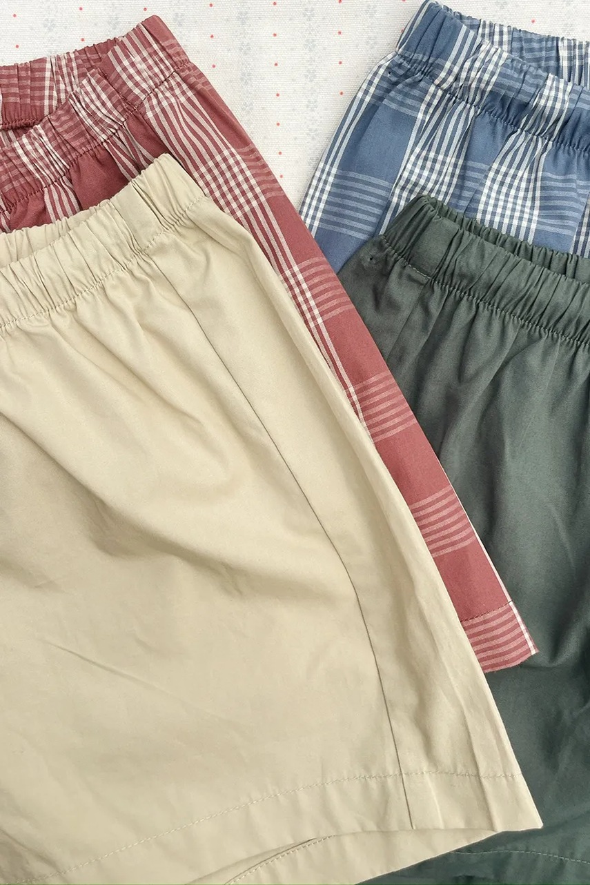 Konges Sløjd šortky detské s bavlnou 2 PACK VERNE SHORTS GOTS