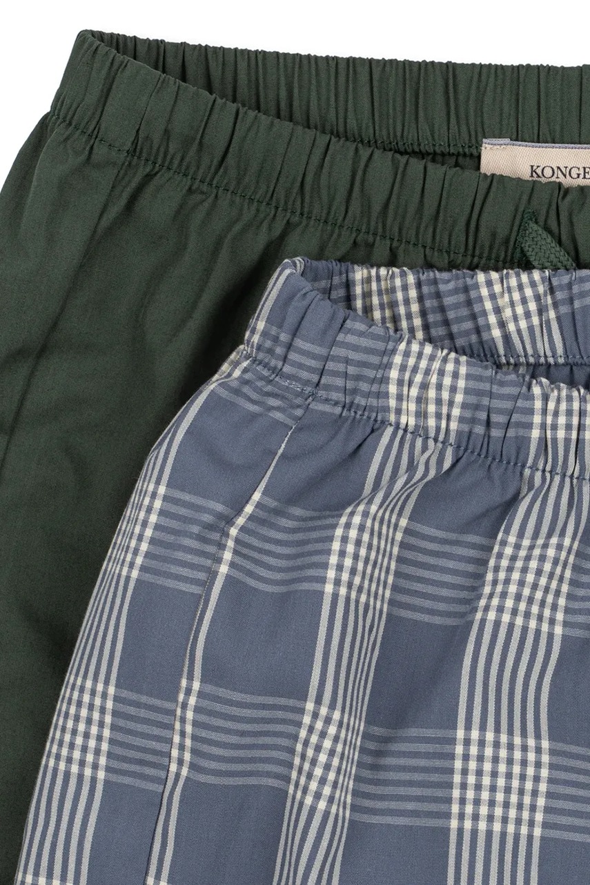 Konges Sløjd šortky detské s bavlnou 2 PACK VERNE SHORTS GOTS