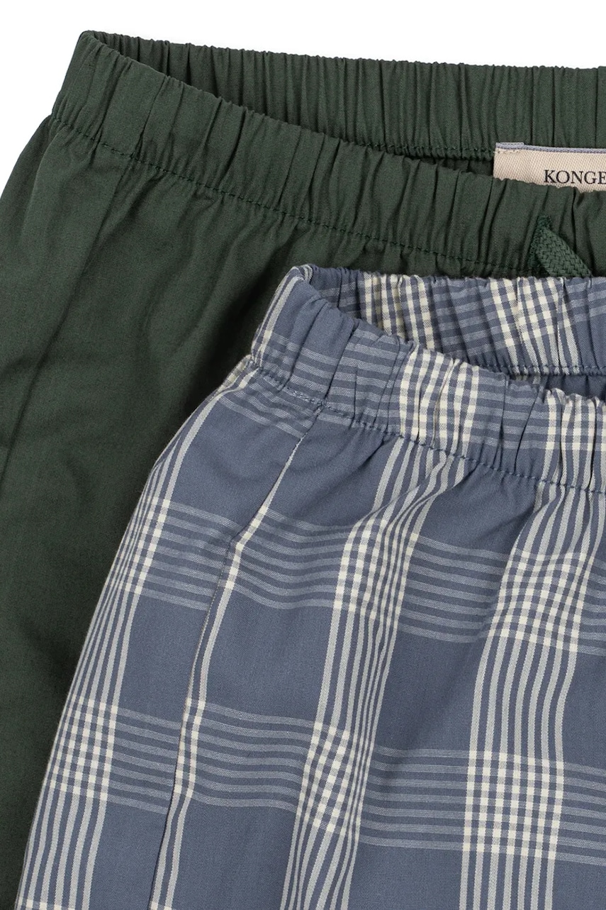 Konges Sløjd šortky detské s bavlnou 2 PACK VERNE SHORTS GOTS
