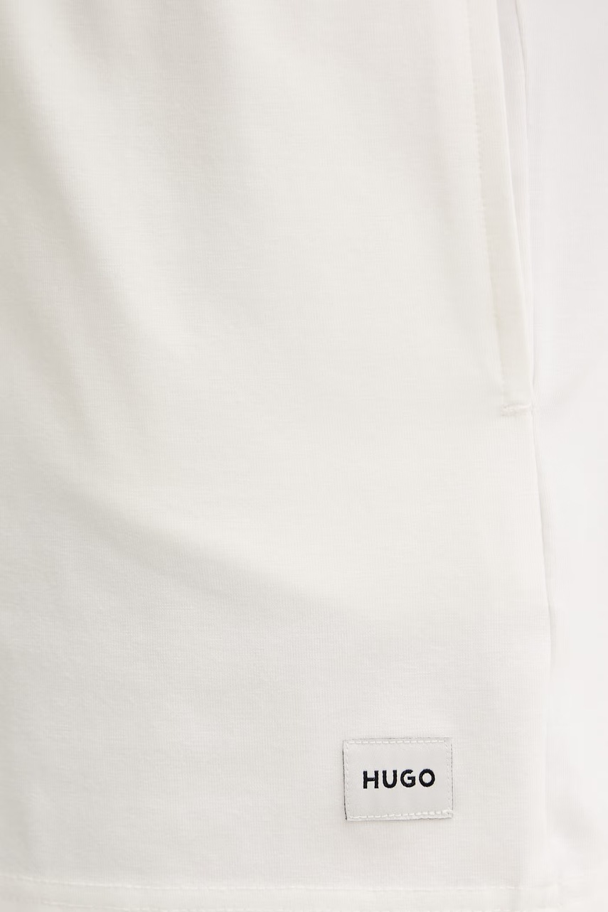 HUGO šortky dámske s bavlnou SIGNATURE_SHORT