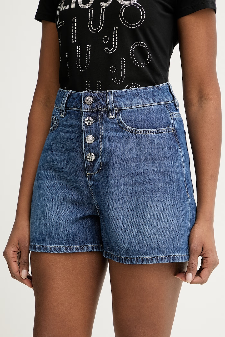 Liu Jo pantaloni scurți pentru femei, din denim