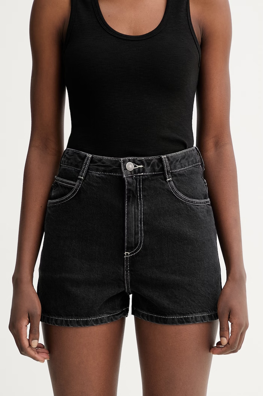 American Vintage pantaloni scurți jeans