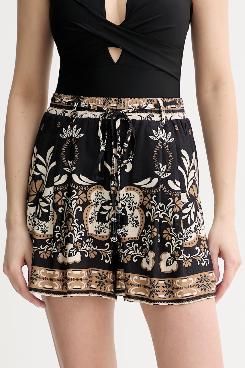 Twinset pantaloni scurți pentru femei, cu in