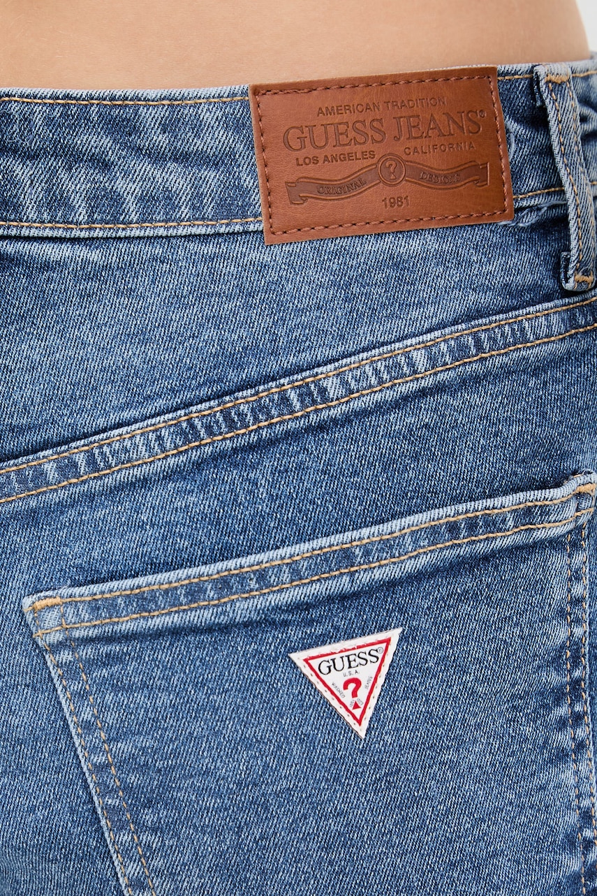 Dámske rifľové šortky Guess Jeans