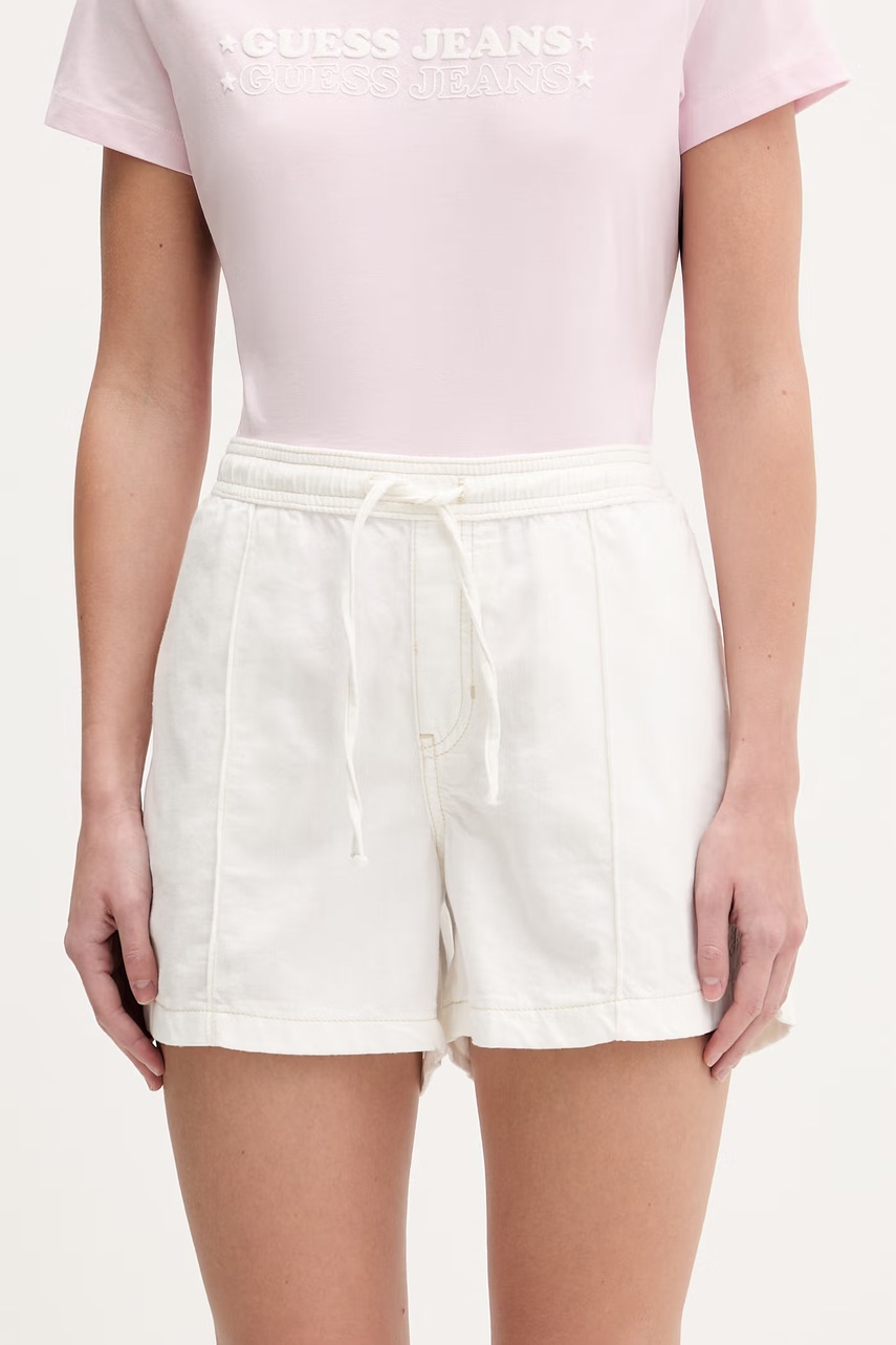 Guess Jeans Σορτς Γυναικεία βαμβακερά