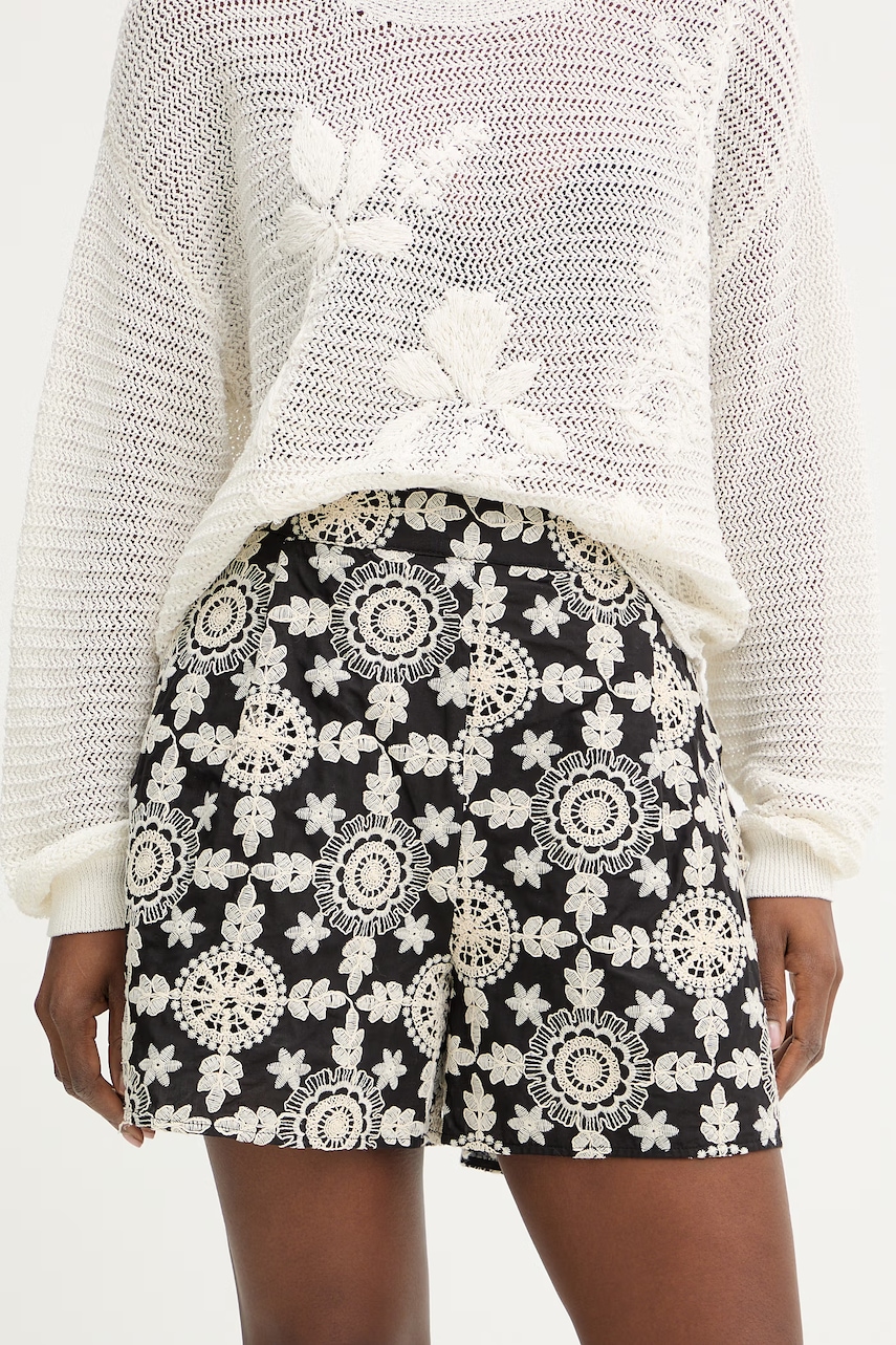 Fracomina Σορτς κομψά γυναικεία βαμβακερά