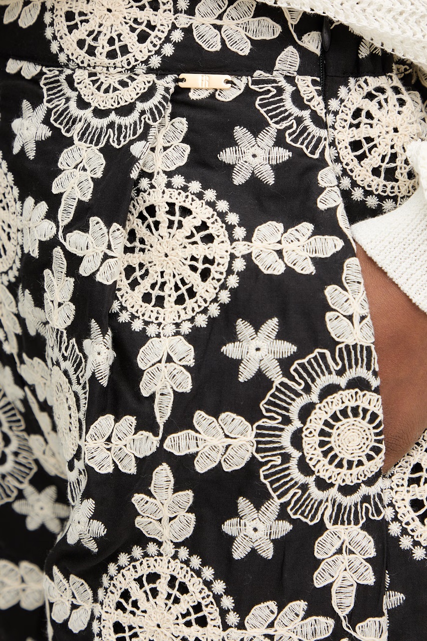 Fracomina elegantní šortky dámské bavlněné (obrázek 4)