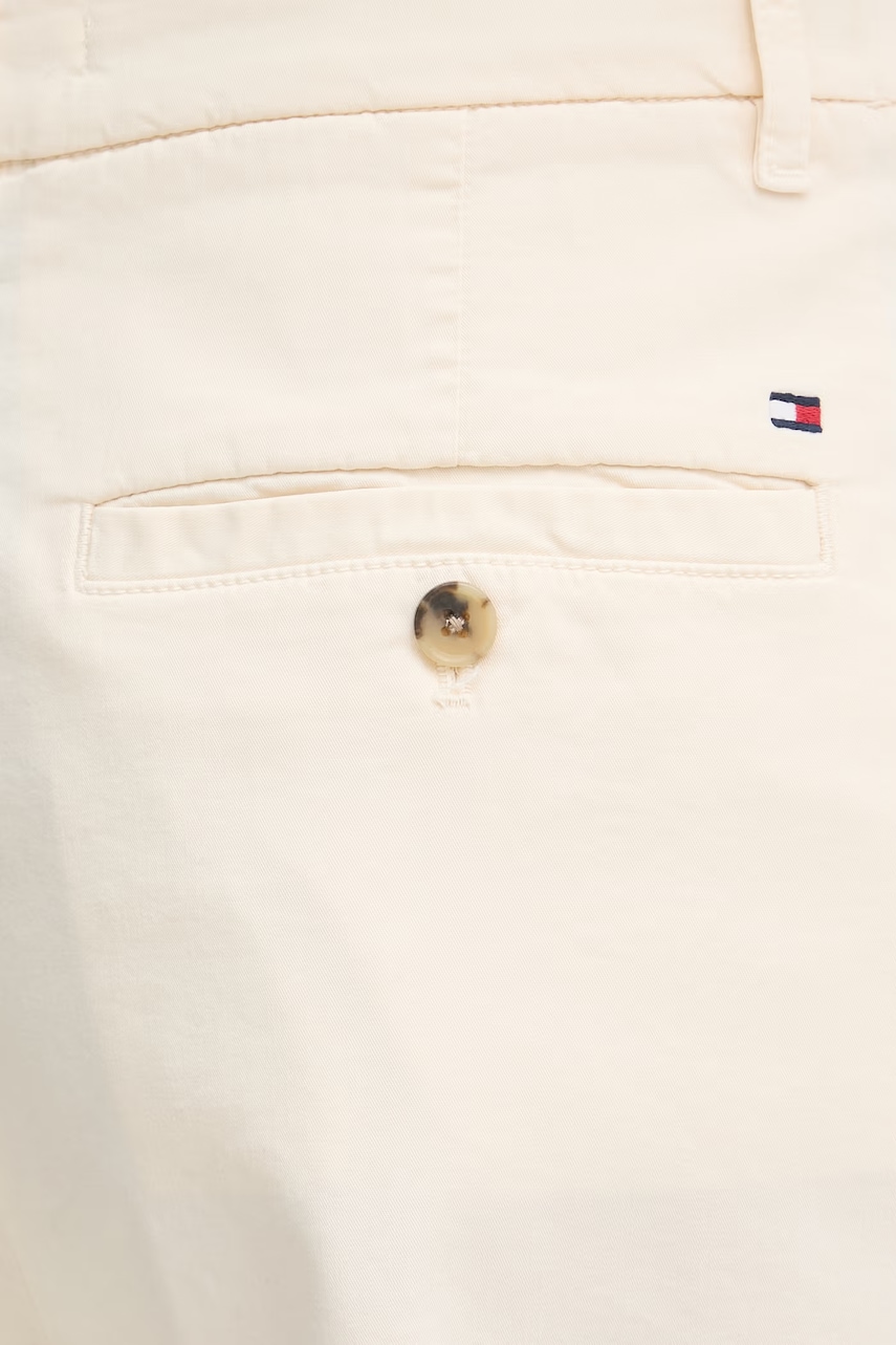 Tommy Hilfiger šortky chino dámske s bavlnou