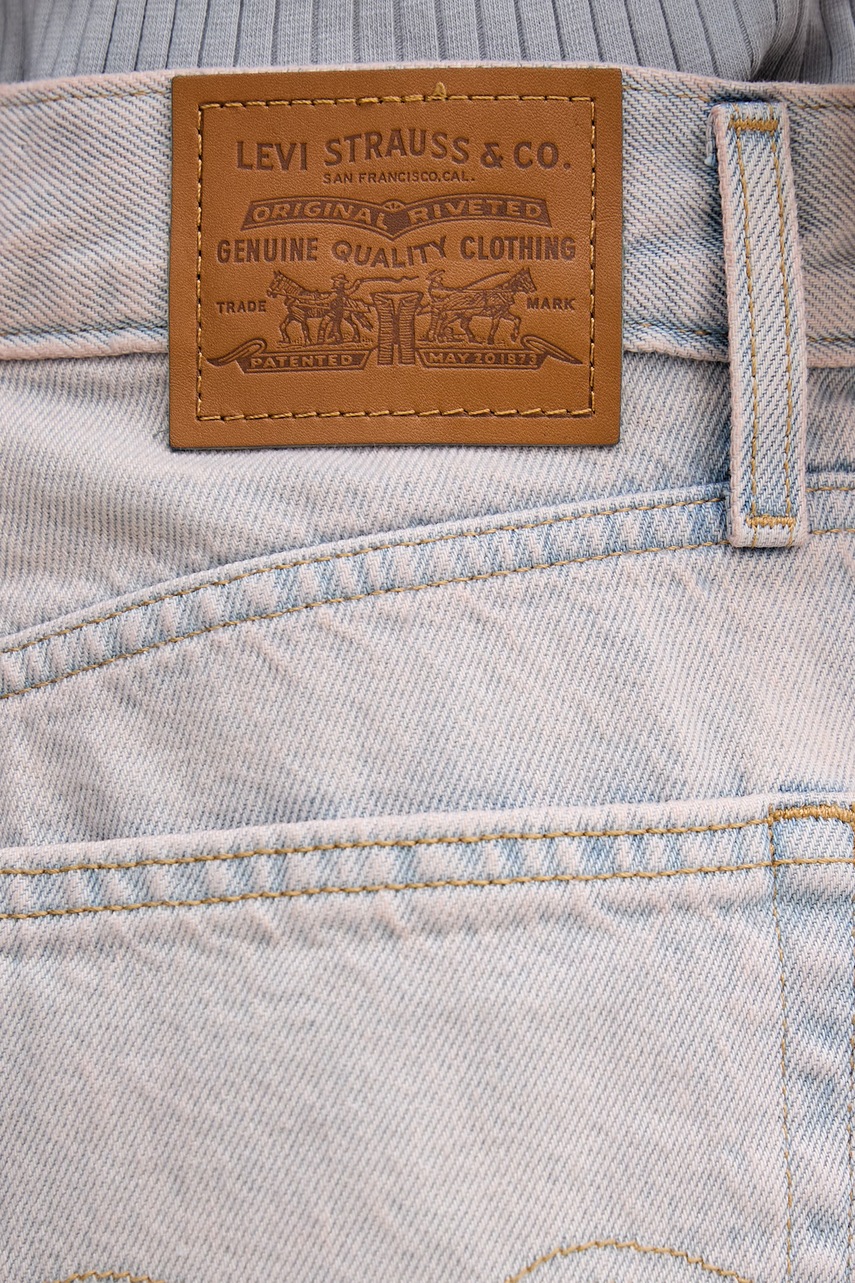 Rifľové krátke nohavice Levi's HIGH BAGGY