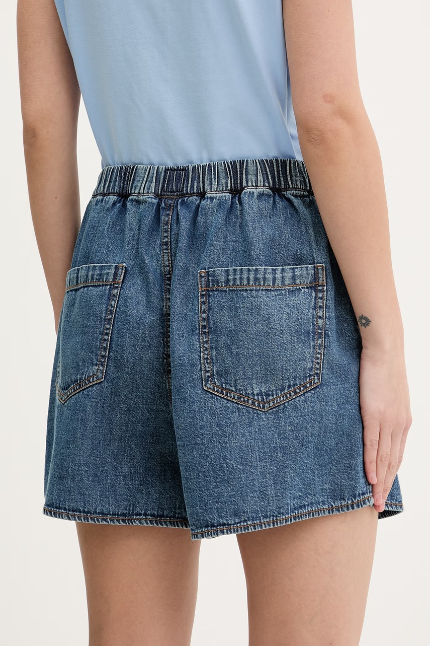 Tommy Jeans šortky dámske rifľové