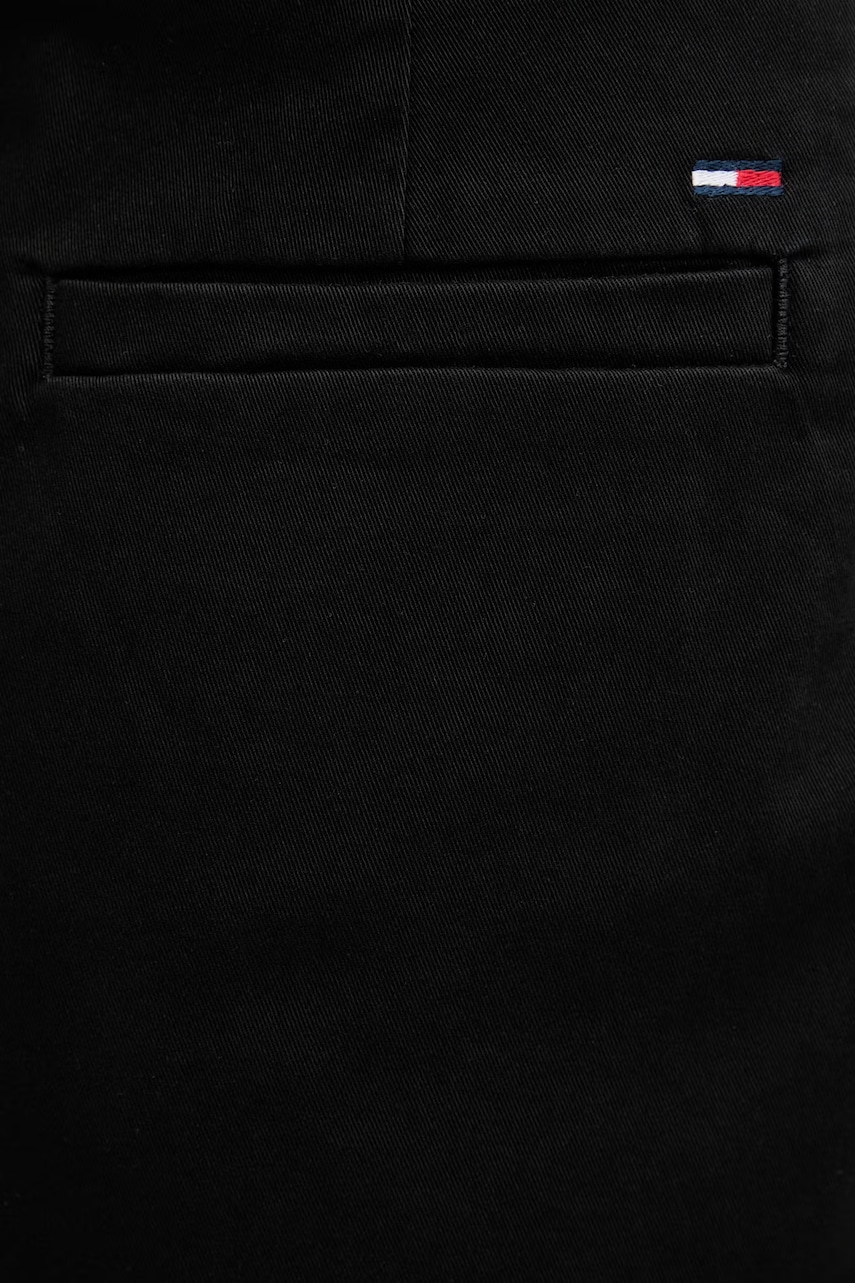 Tommy Jeans šortky dámske bavlnené s elastanom